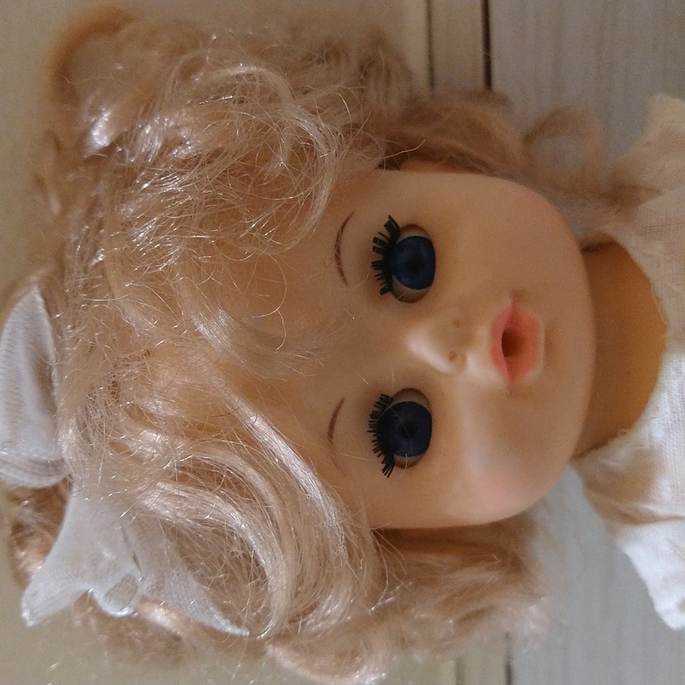 Vintage 1970's Sleepy Eyes Drink N' Wet Full Rubber Body Baby Doll - Picture 2 of 4